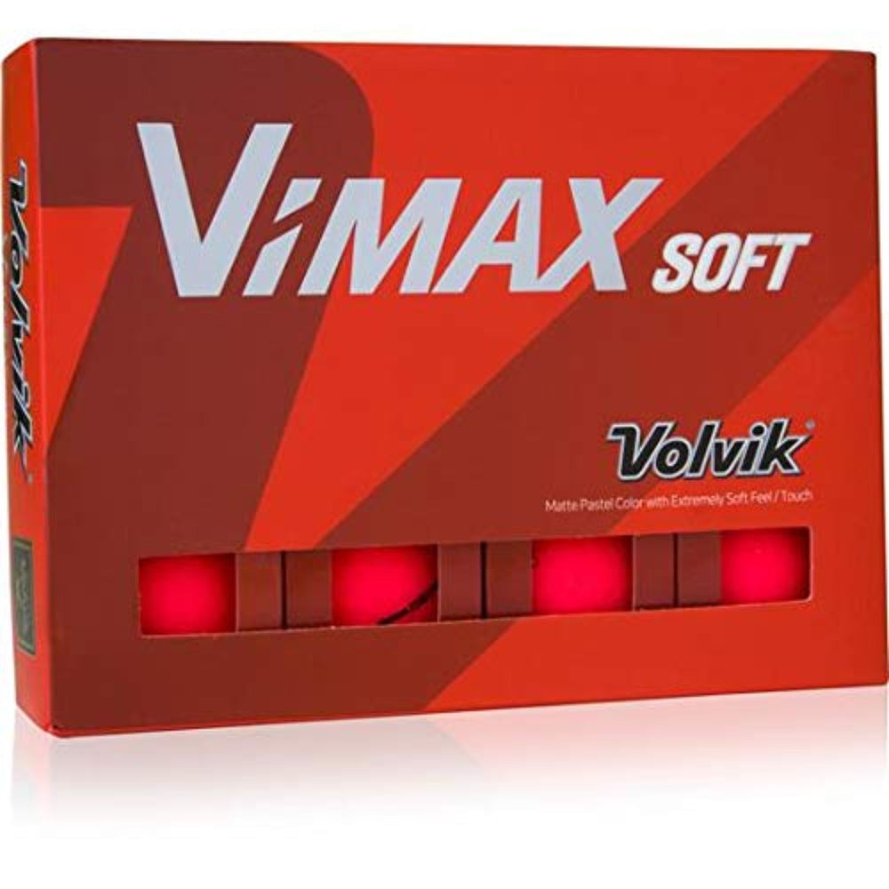 Volvik Vimax Golf Balls Dozen - Matte Yellow